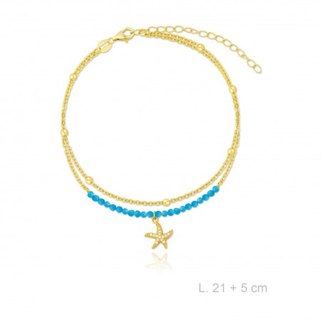 Bracelet de Cheville en Argent