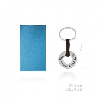 Porte-clés en Acier