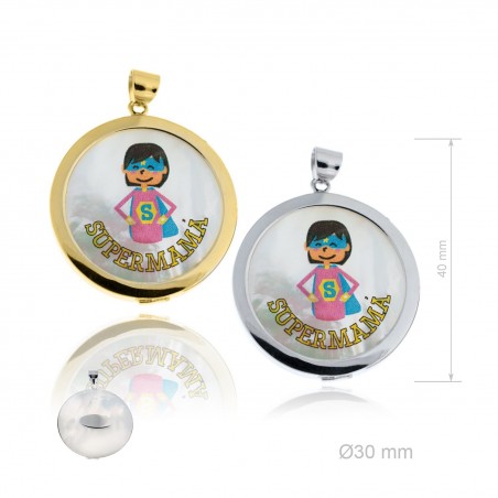 Pingentes Madre pérola